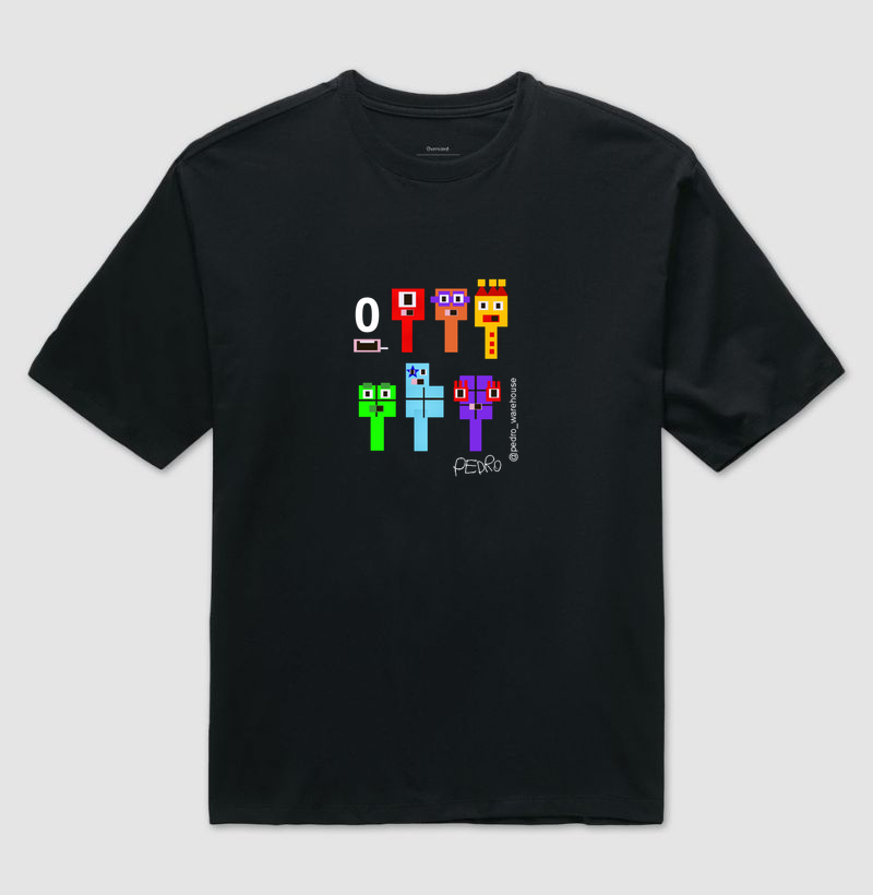 Turma dos números do 0 até o 6