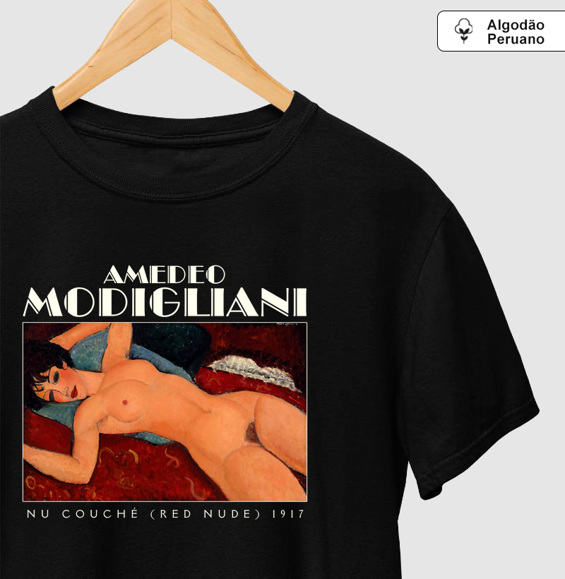 Nu Couche (Red Nude) 1917 - Amedeo Modigliani