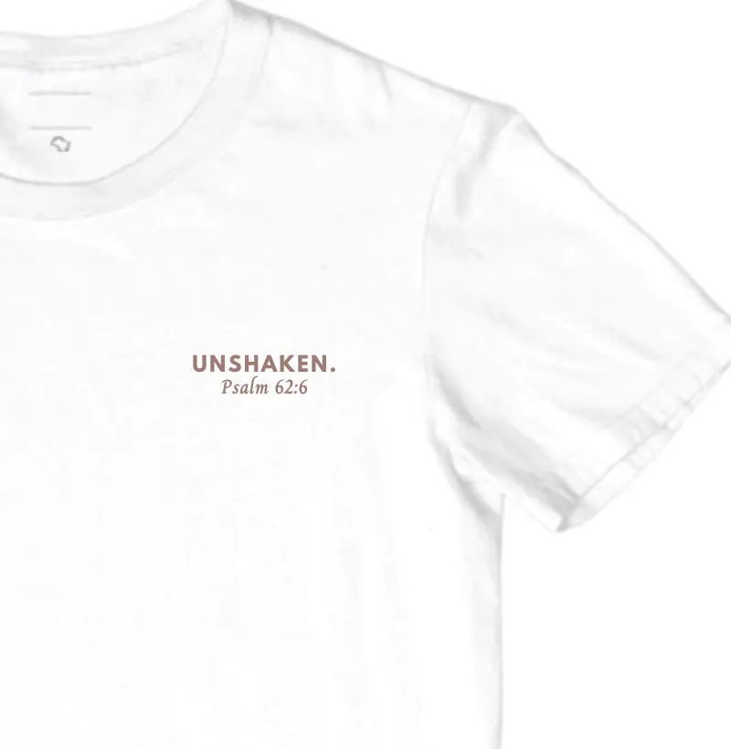 Unshaken. | Psalm 62:6