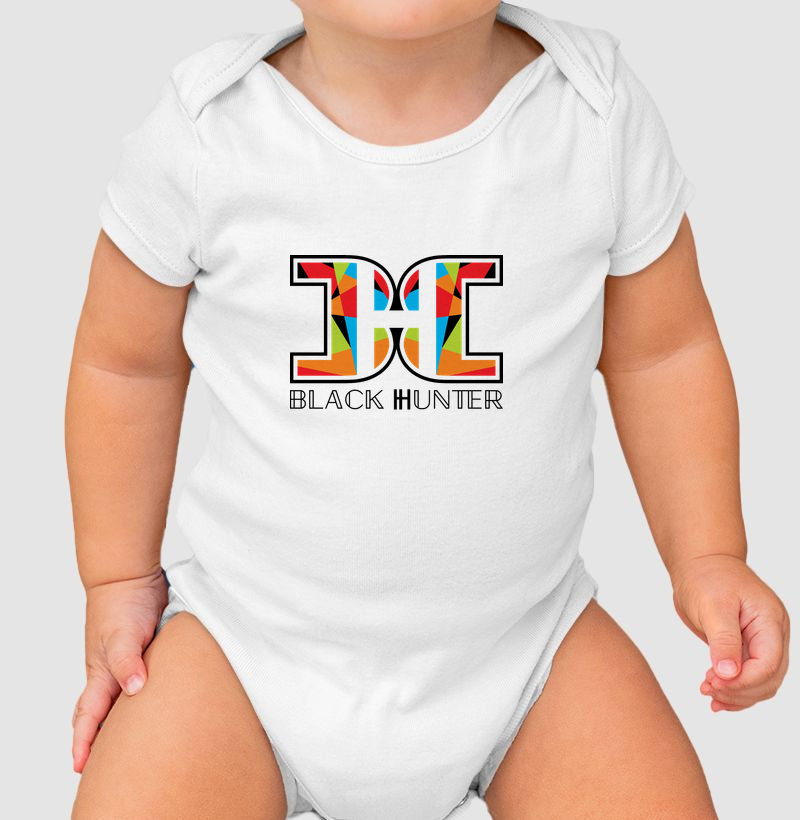 body infantil classic colors black hunter