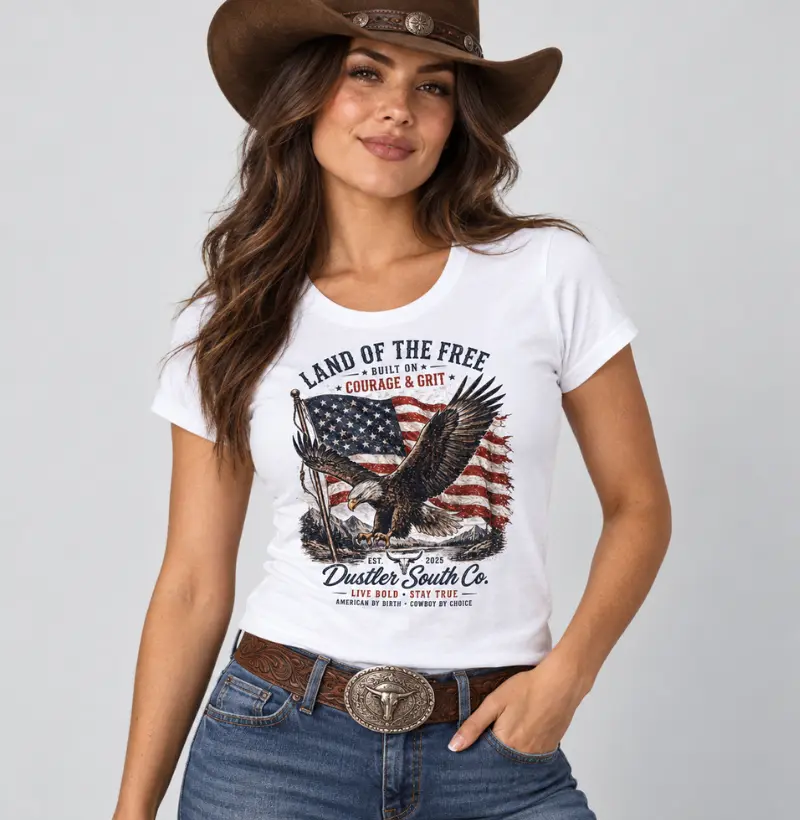 Baby Look Country Land of the Free