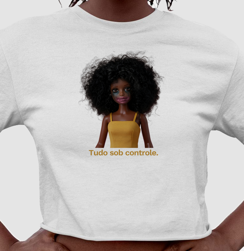 Tudo sob controle negra - Cropped