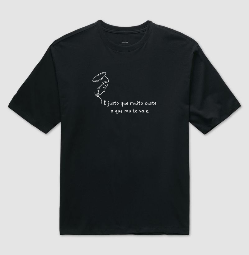 Camiseta é justo