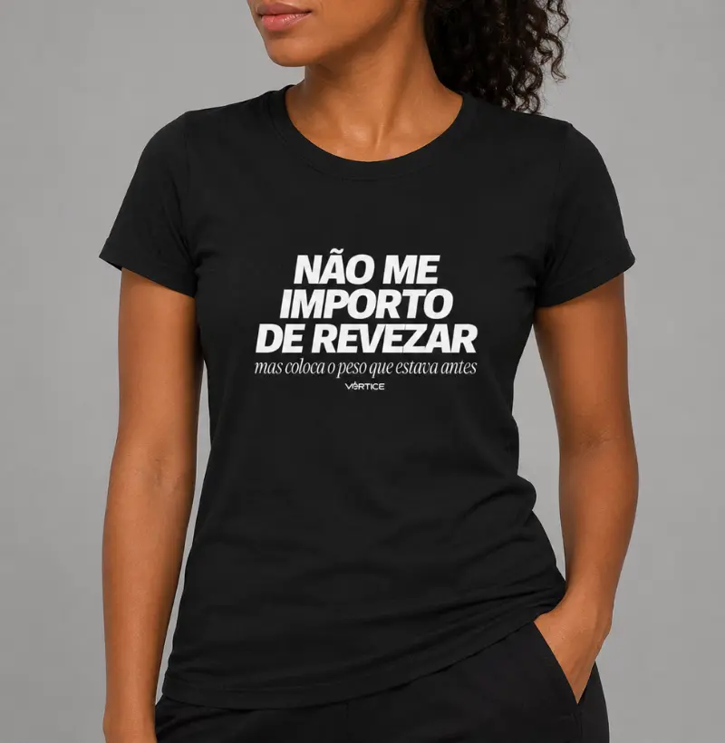 Baby look - Não me importo de revezar mas coloca o peso que estava antes