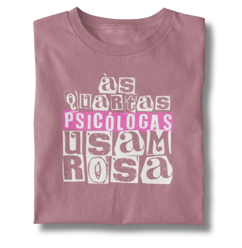 Psicólogas usam rosa