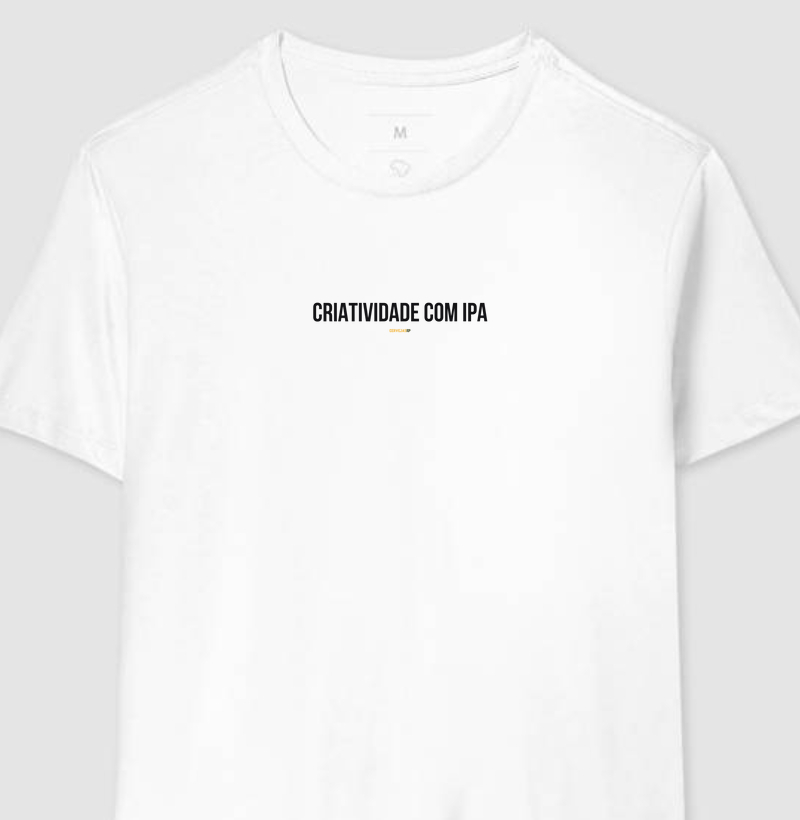 Camiseta Criatividade com IPA