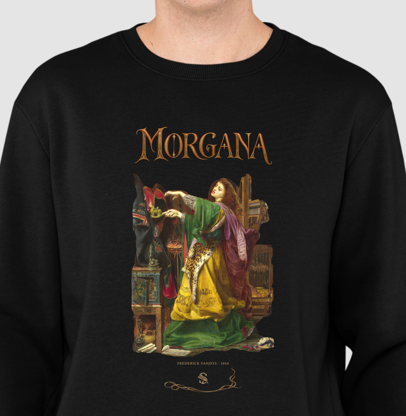 Morgana — Magia e tecidos (Suéter) - Suéter Moletom