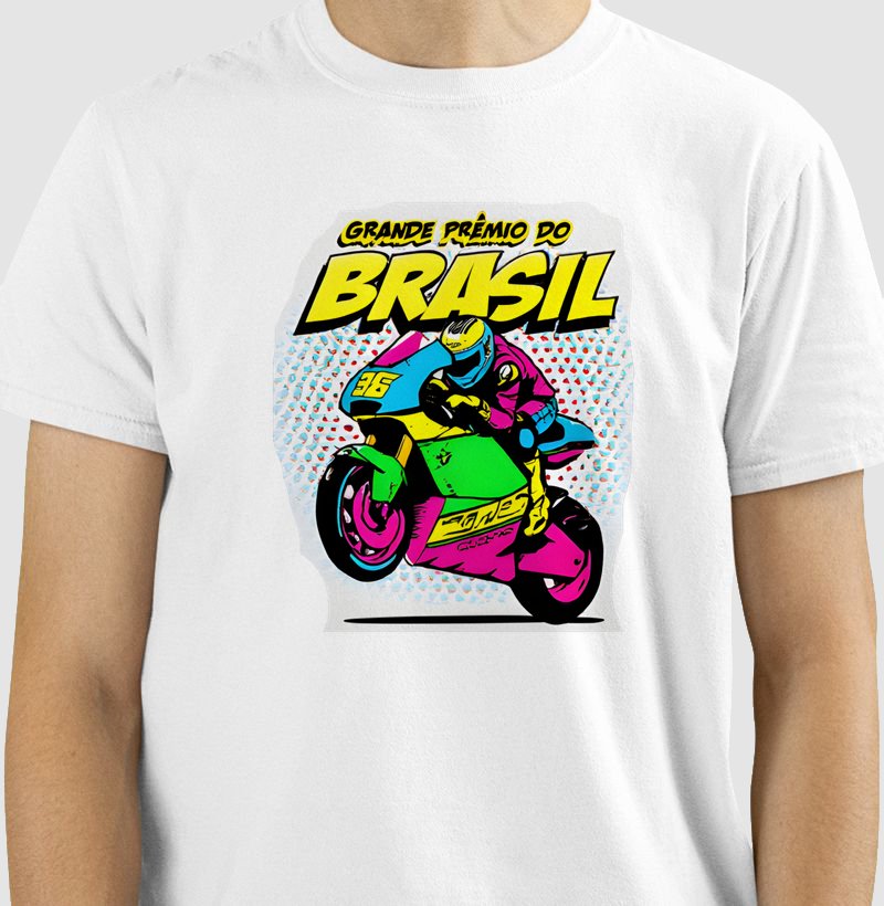 Camiseta GP Moto Brasil 4