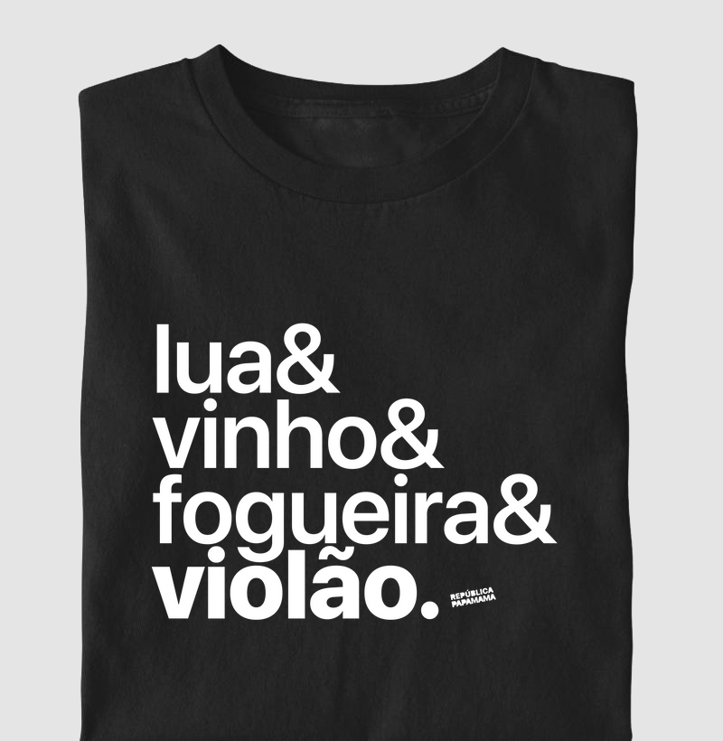 Lua & Vinho & Fogueira & Violão