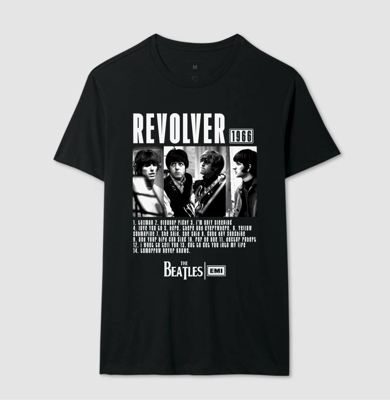 Camiseta Revolver In Studio