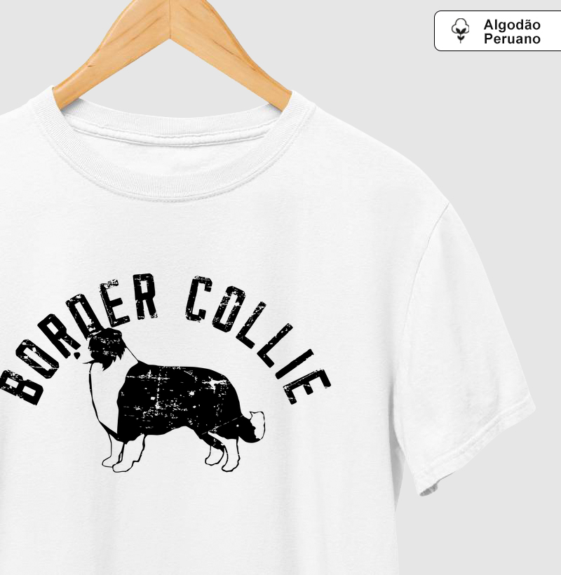 Borde Collie Preto Vazado