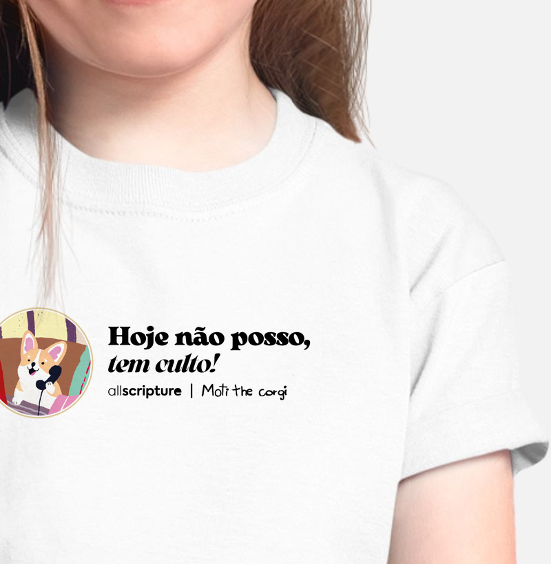 Hoje não posso, tem culto!