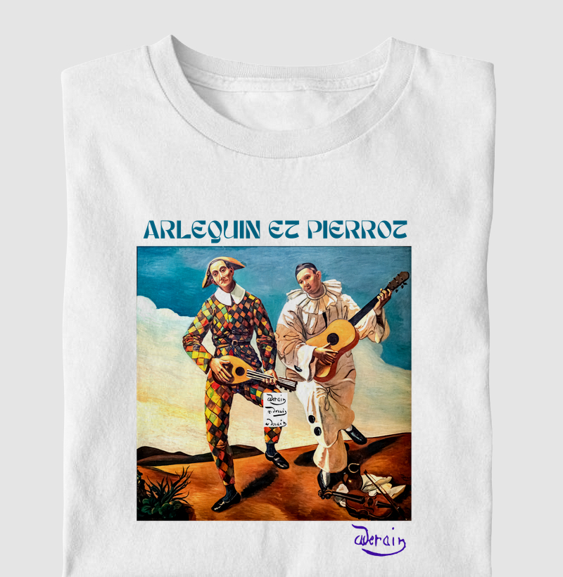 Arlequin et Pierrot (1924) - Andre Derain