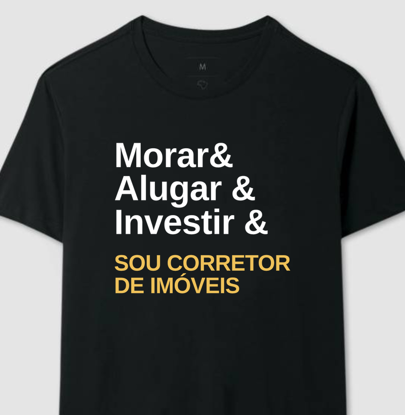 Camiseta | Sou Corretor de Imóveis