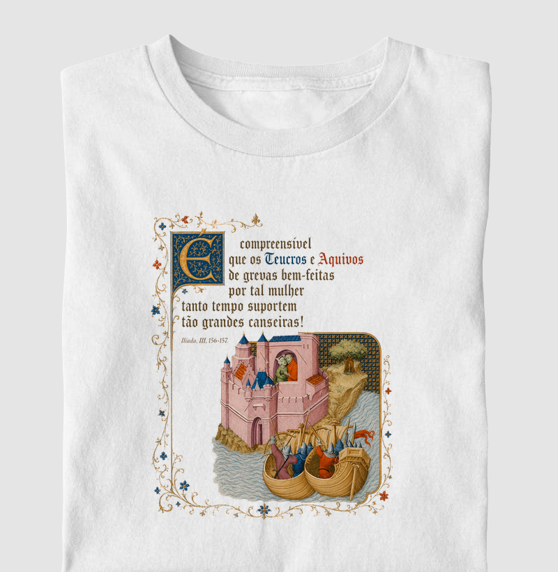 Camiseta Helena de Troia — Ilíada - Imagem 1