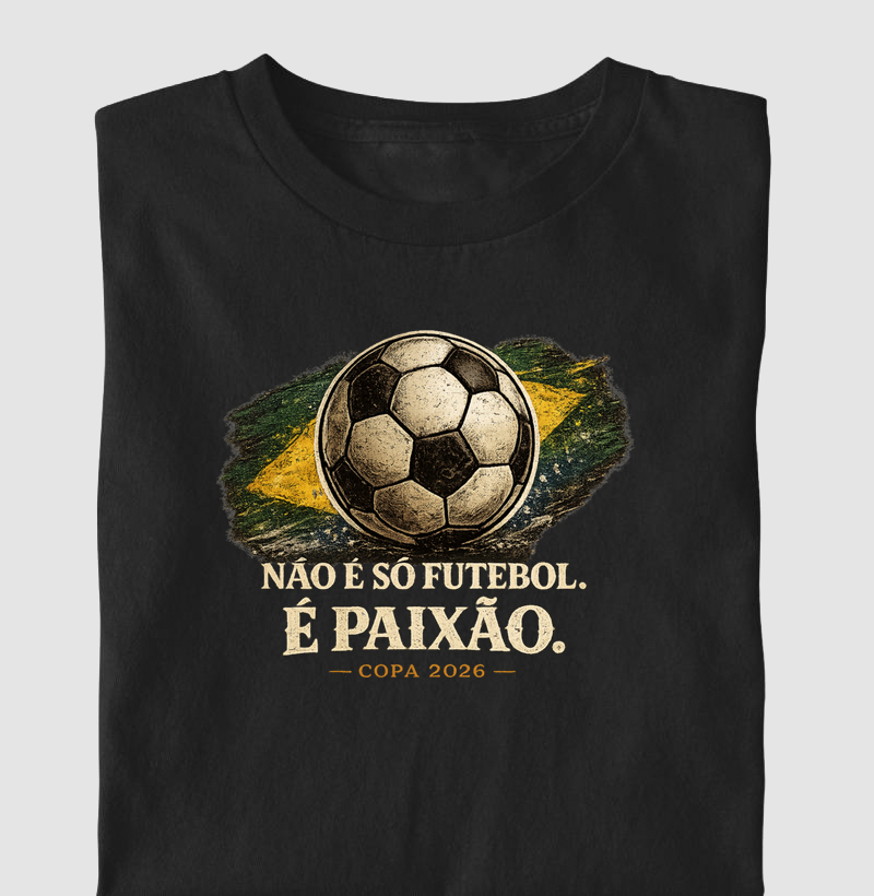 Não é só futebol, é paixão