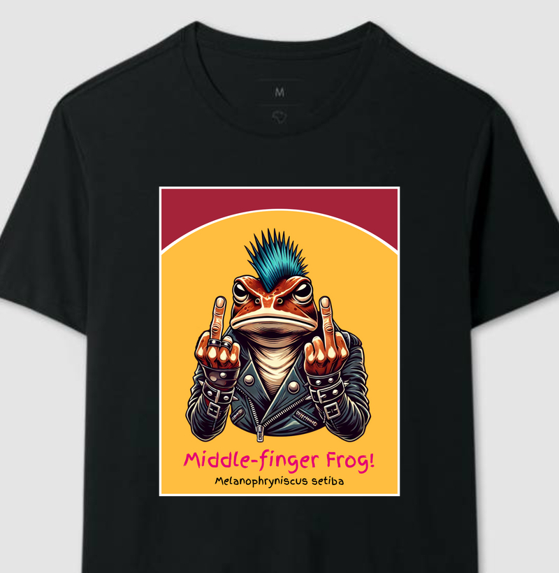 Middle Finger Frog