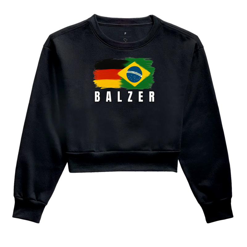 Balzer  - Cropped Moletom