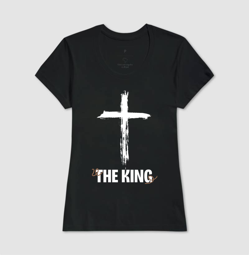 CRUZ THE KING - Estampa Branca