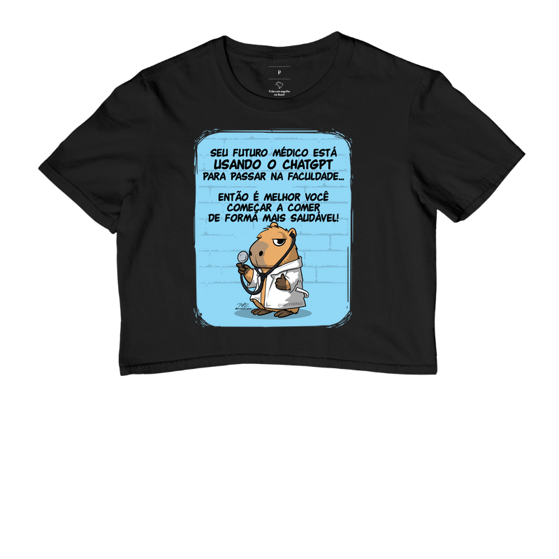 Camiseta Capivara Médico