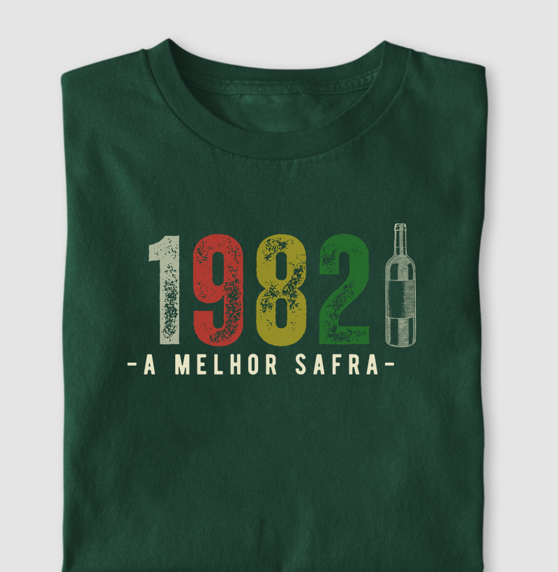 Camiseta A Melhor Safra 1982