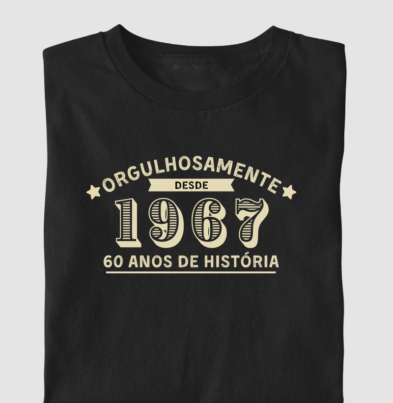ORGULHOSAMENTE 1967 (60 anos)