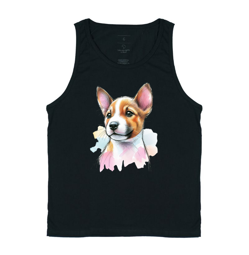 Basenji Red & White Puppy