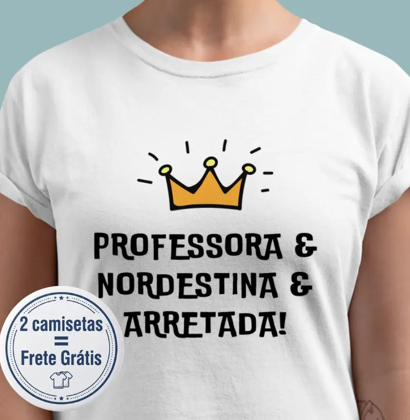 Camiseta Premium Professor/Pedagogo