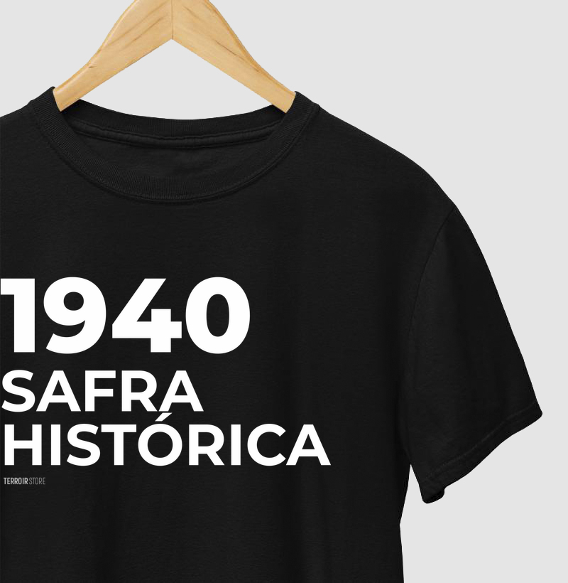 Camiseta Vinho - 1940 • Safra Histórica