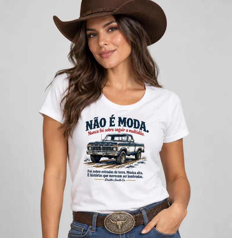 Baby Look Country Não é Moda