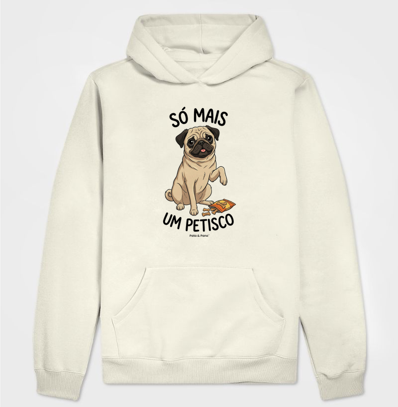 HOODIE MOLETOM PUG PETISCO