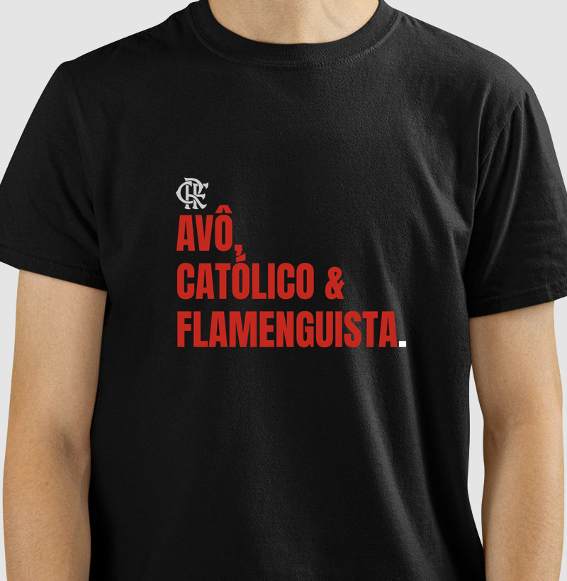 Avô, católico e flamenguista