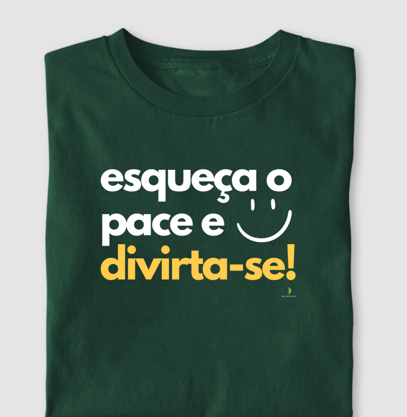 Esqueça o pace e divirta-se