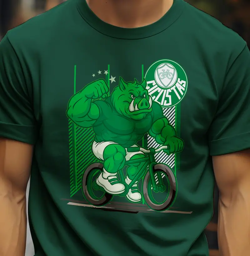 Ciclista Porco Verdão