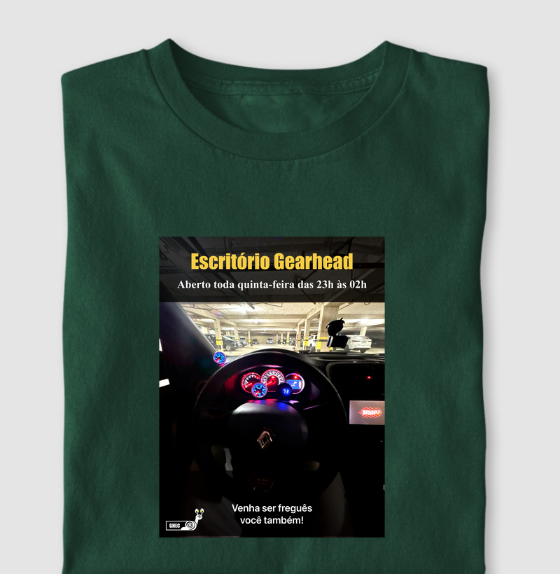 Camiseta - Escritório Gearhead