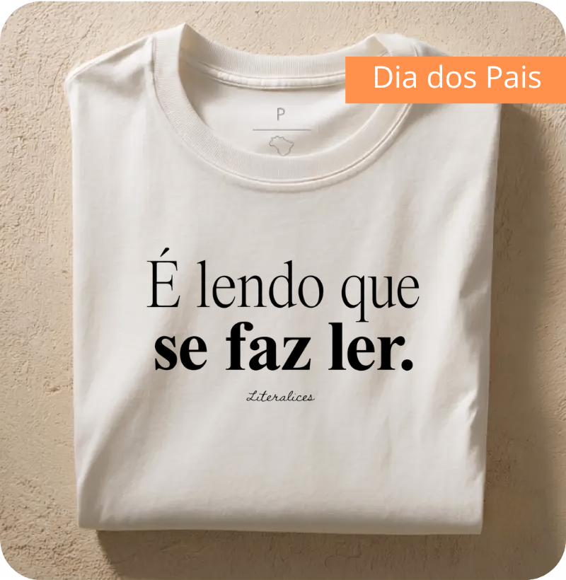 É lendo que se faz ler