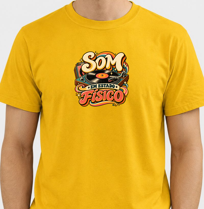 Som em estado físico - Camiseta