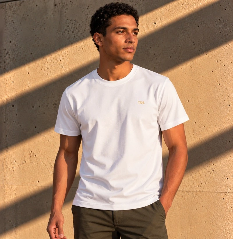 TRM Timeless Premium White - Camiseta Algodão Peruano