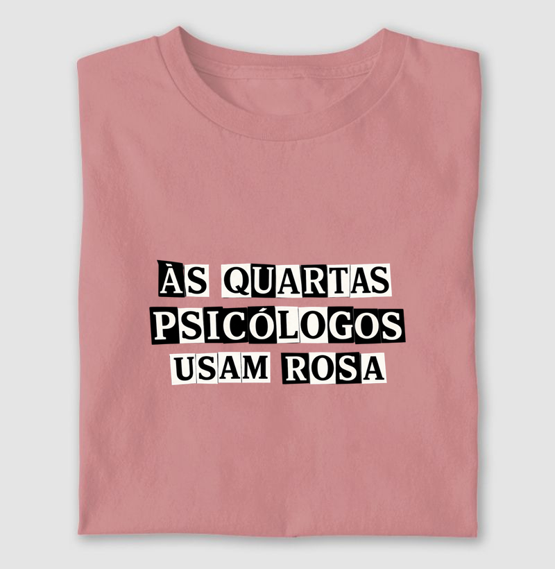 Às Quartas Psicólogos Usam Rosa