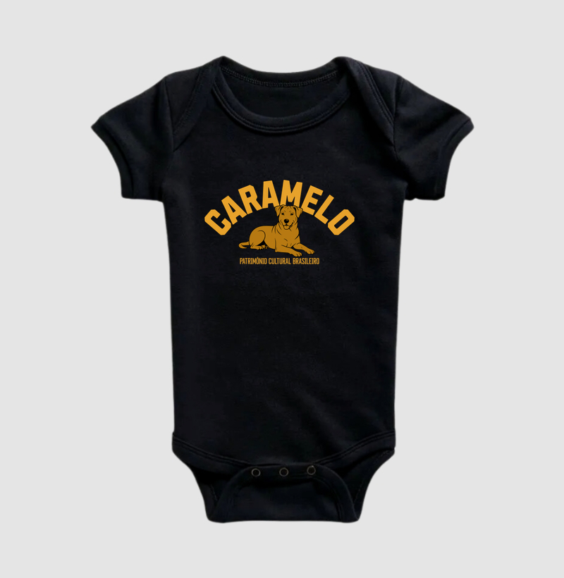 Body Infantil Caramelo Patrimônio Cultural Brasileiro
