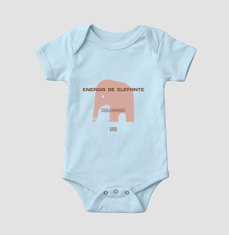 Energia de elefante. Alma de passarinho