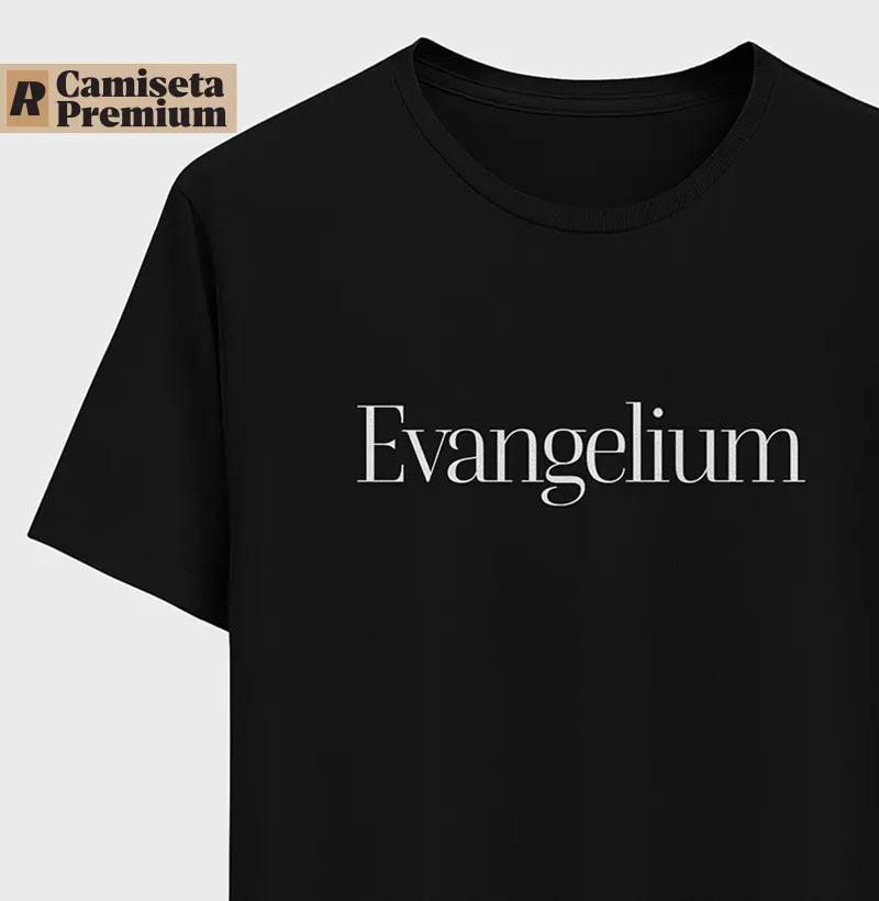 Camiseta EVANGELIUM - Algodão Peruano