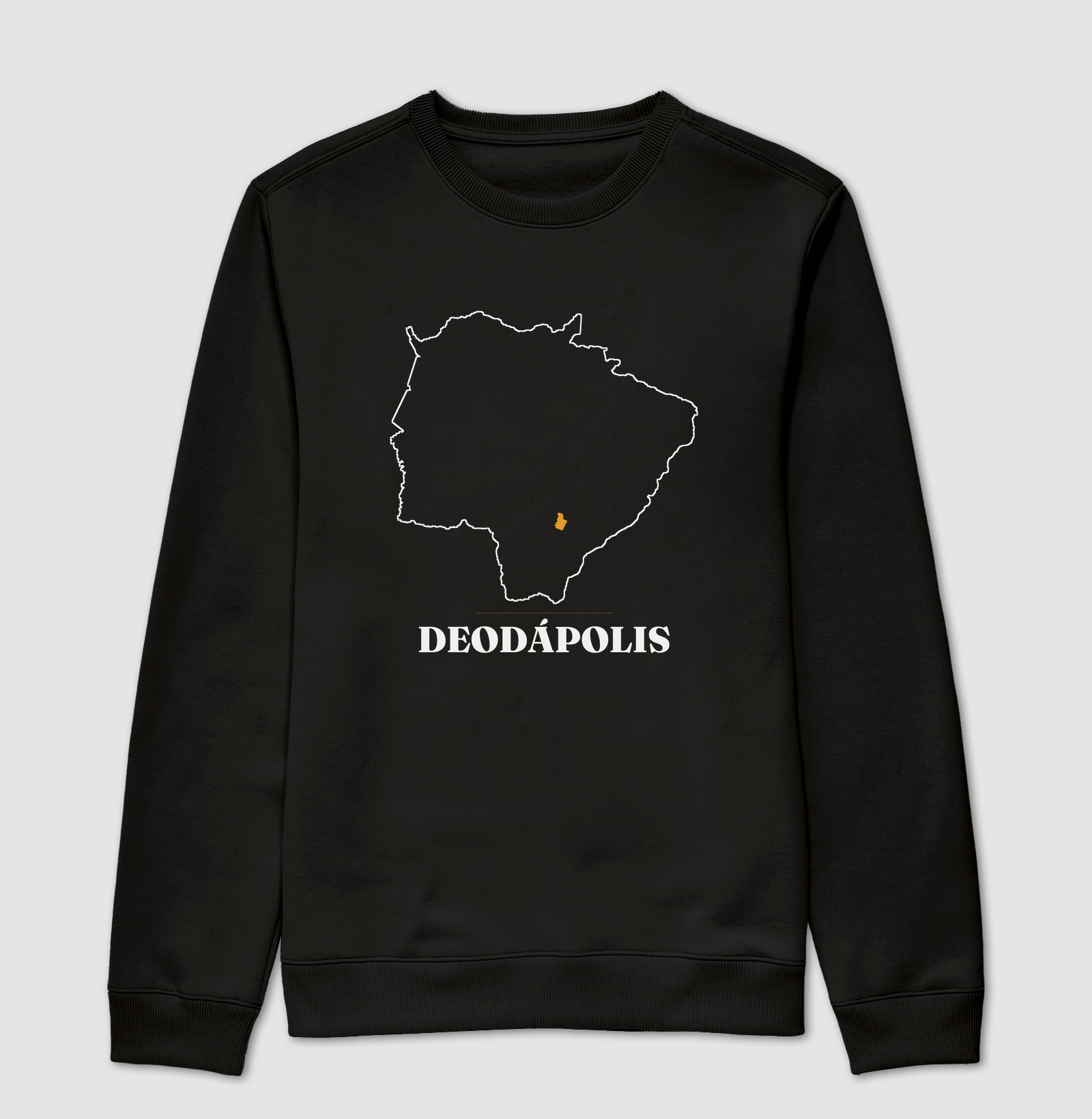 Deodápolis | Traço MS - Suéter Moletom