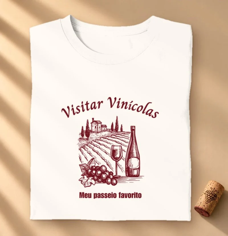 Camiseta Visita a Vinícolas