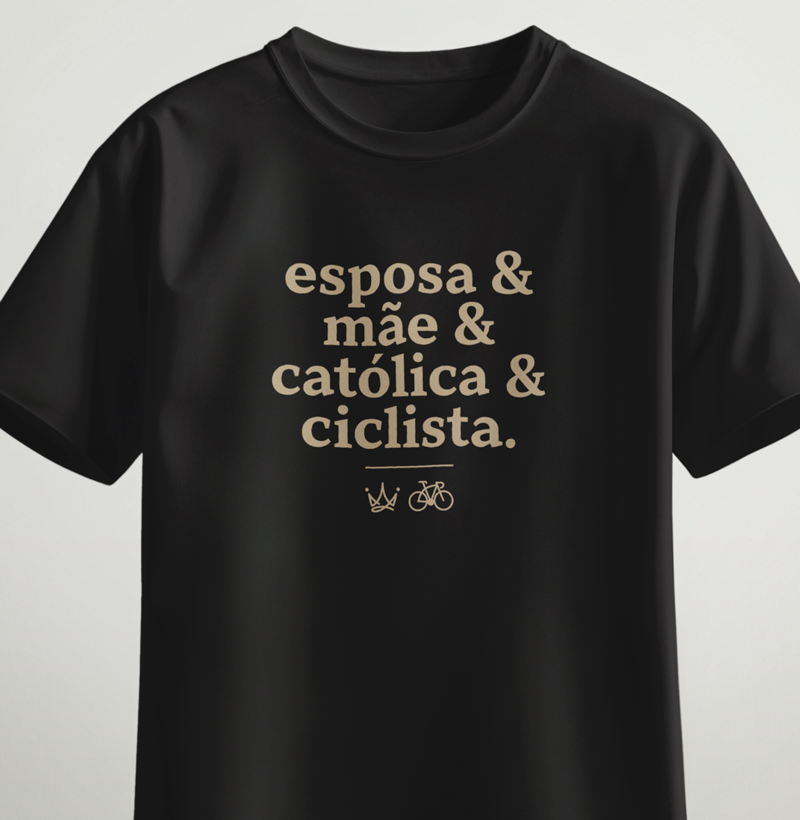 Esposa & mãe & católica & ciclista