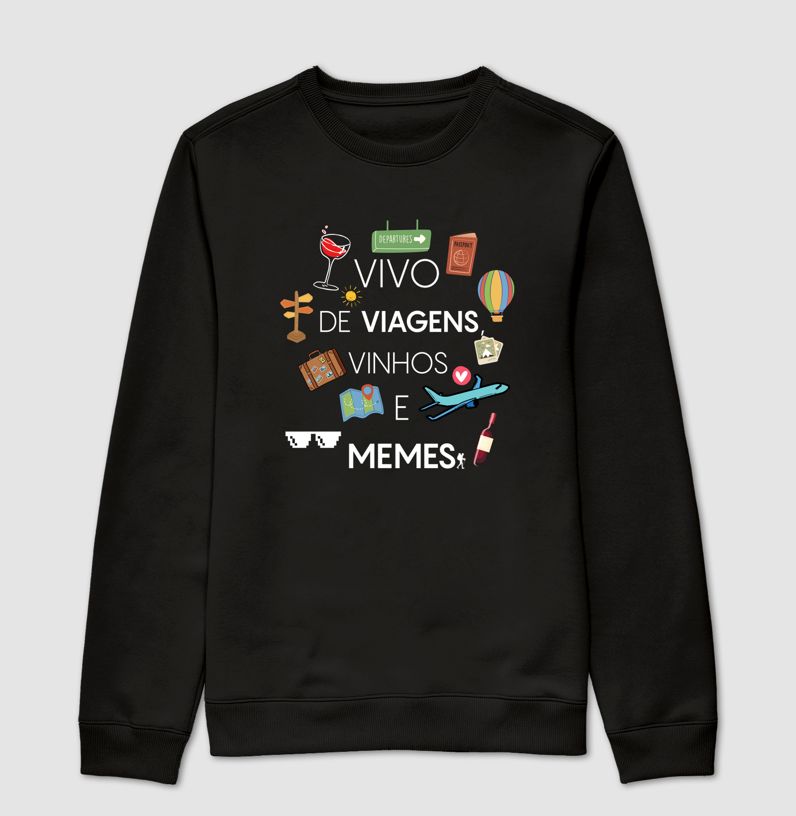 Vivo de Viagens, Vinhos e Memes