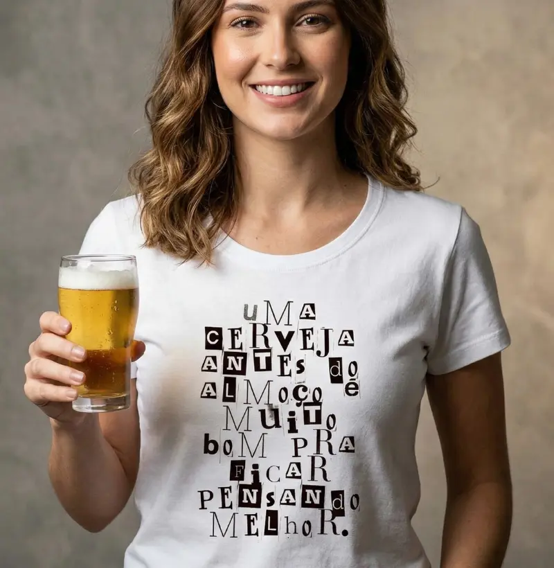 Uma cervejas antes do almoço.