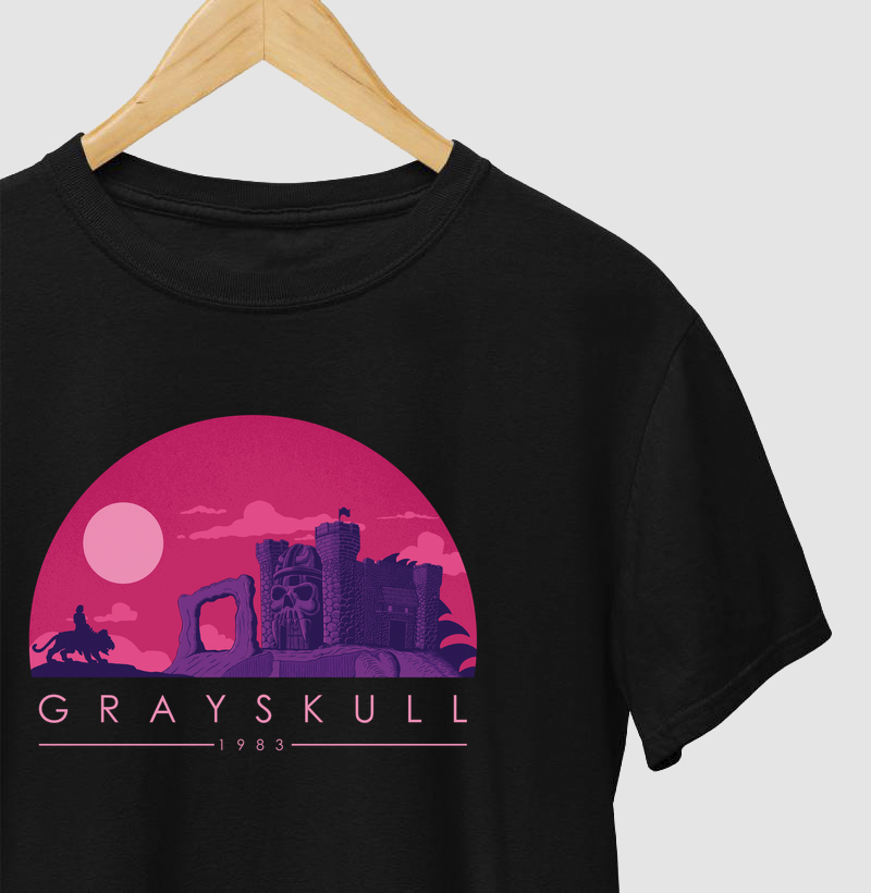 Camiseta Grayskull 1983 - Camiseta