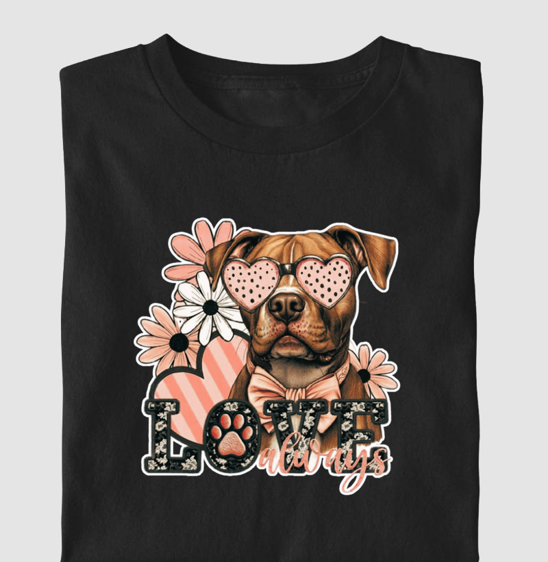 PIT BULL BROWN LOVE ALWAYS