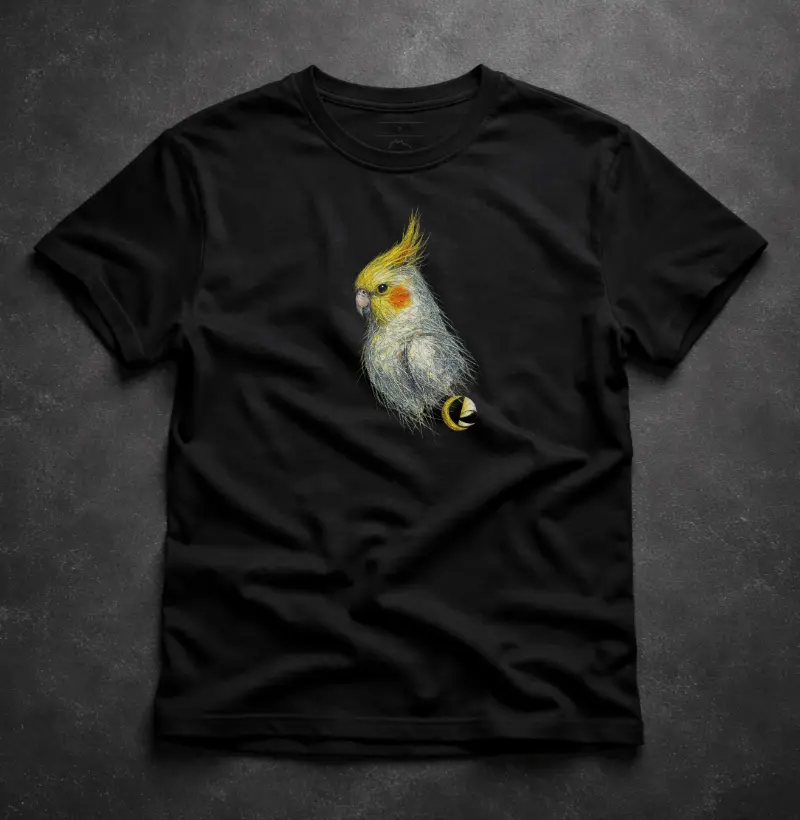Camiseta Calopsita Vibrante